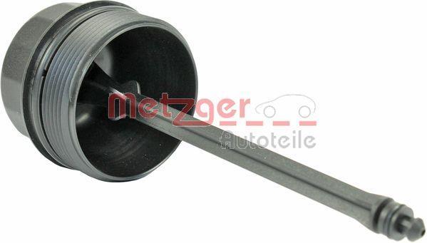 Cubierta, caja filtro de aceite (Cuerpo filtro de aceite) METZGER ref. 2370010