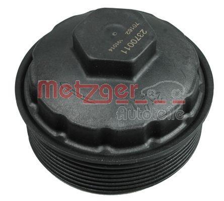 Cubierta, caja filtro de aceite (Cuerpo filtro de aceite) METZGER ref. 2370011