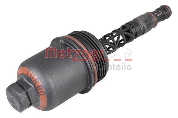 Cubierta, caja filtro de aceite (Cuerpo filtro de aceite) METZGER ref. 2370031