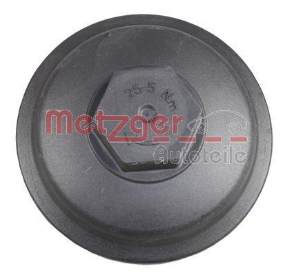 Cubierta, caja filtro de aceite (Cuerpo filtro de aceite) METZGER ref. 2370035
