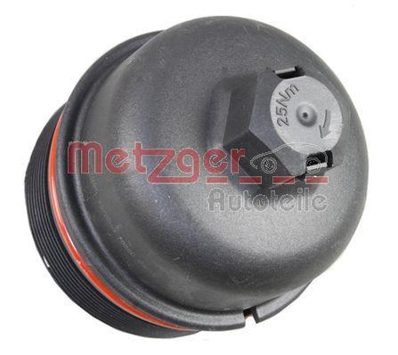 Cubierta, caja filtro de aceite (Cuerpo filtro de aceite) METZGER ref. 2370040