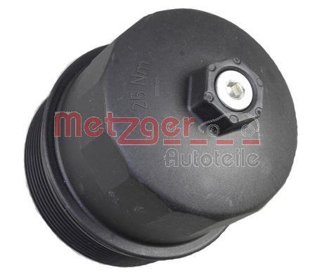 Cubierta, caja filtro de aceite (Cuerpo filtro de aceite) METZGER ref. 2370044