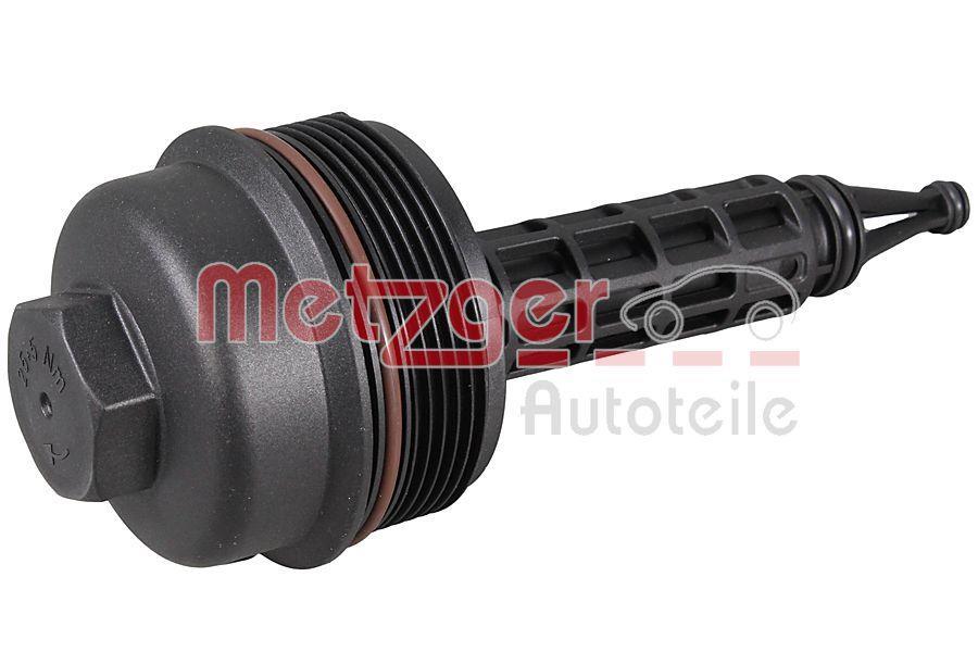 Cubierta, caja filtro de aceite (Cuerpo filtro de aceite) METZGER ref. 2370099