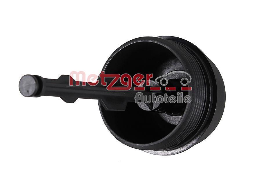 Cubierta, caja filtro de aceite (Cuerpo filtro de aceite) METZGER ref. 2370108