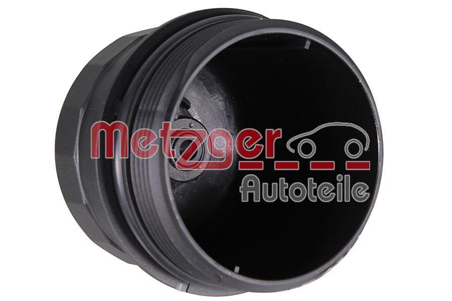 Cubierta, caja filtro de aceite (Cuerpo filtro de aceite) METZGER ref. 2370124