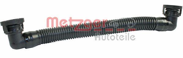 Tuyau, ventilation de carter-moteur (Tuyau de vapeur d'huile moteur) METZGER ref. 2380043