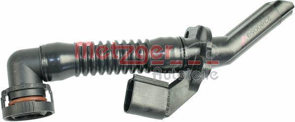 Tuyau, ventilation de carter-moteur (Tuyau de vapeur d'huile moteur) METZGER ref. 2380059