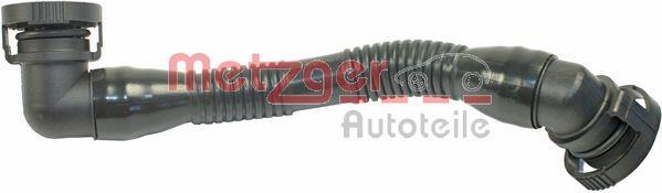 Tuyau, ventilation de carter-moteur (Tuyau de vapeur d'huile moteur) METZGER ref. 2380067
