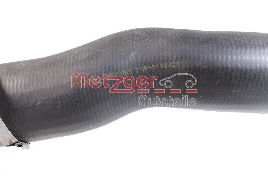 Durite de turbocompresseur (Durite de turbo) METZGER ref. 2401083