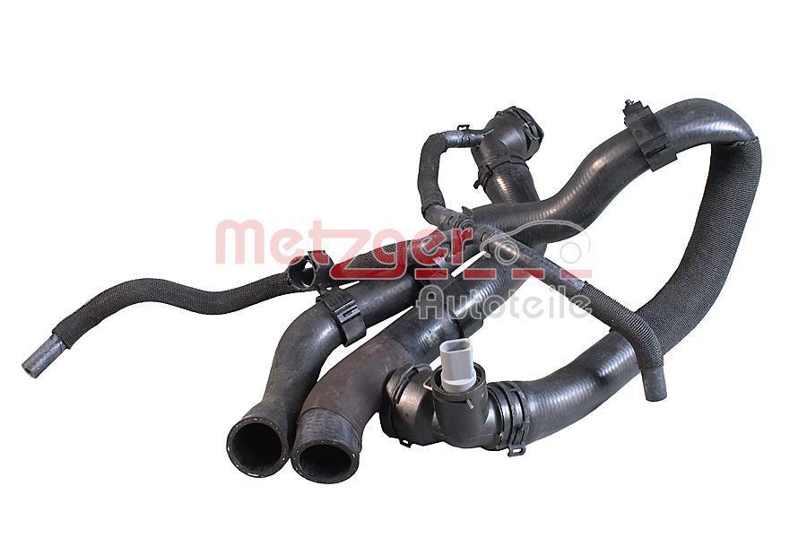 Durite de radiateur (Durite de refroidissement) METZGER ref. 2421560