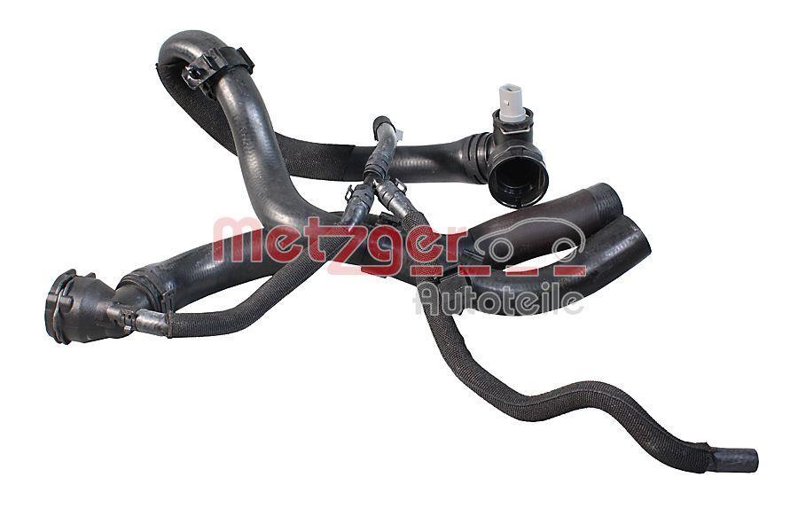Durite de radiateur (Durite de refroidissement) METZGER ref. 2421560