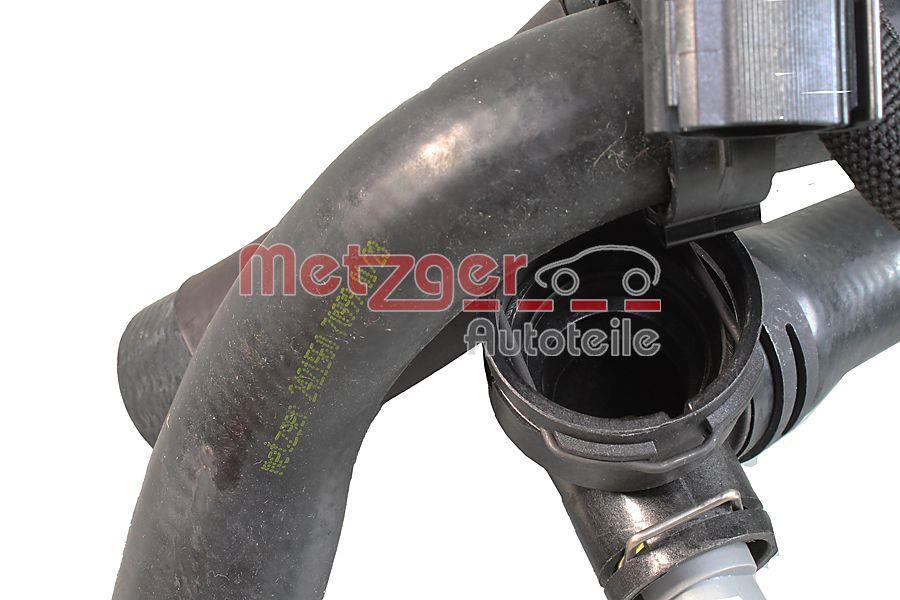 Durite de radiateur (Durite de refroidissement) METZGER ref. 2421560