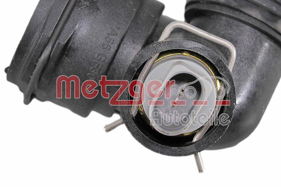 Durite de radiateur (Durite de refroidissement) METZGER ref. 2421663