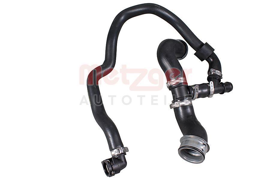 Durite de radiateur (Durite de refroidissement) METZGER 2421709