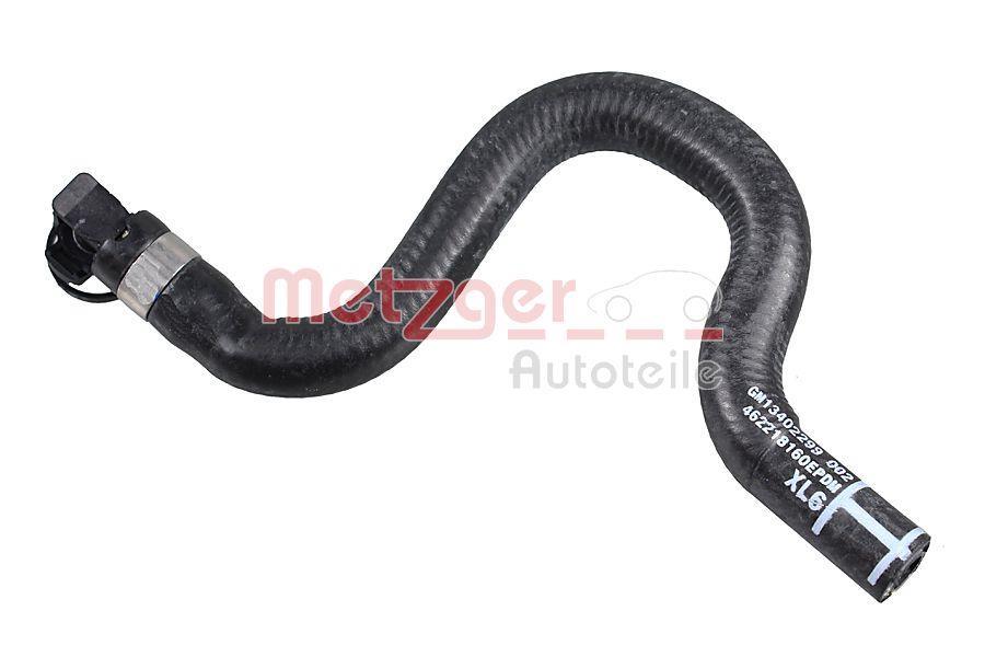 Tube d'écoulement du réservoir de liquide de refroidissement METZGER ref. 2421711