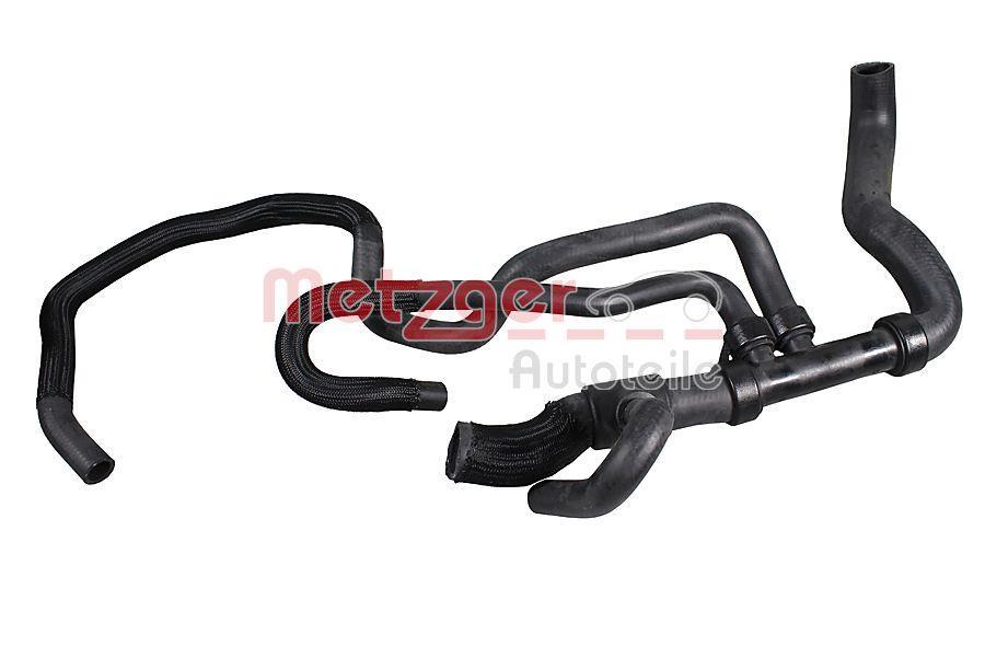 Durite de radiateur (Durite de refroidissement) METZGER ref. 2421784