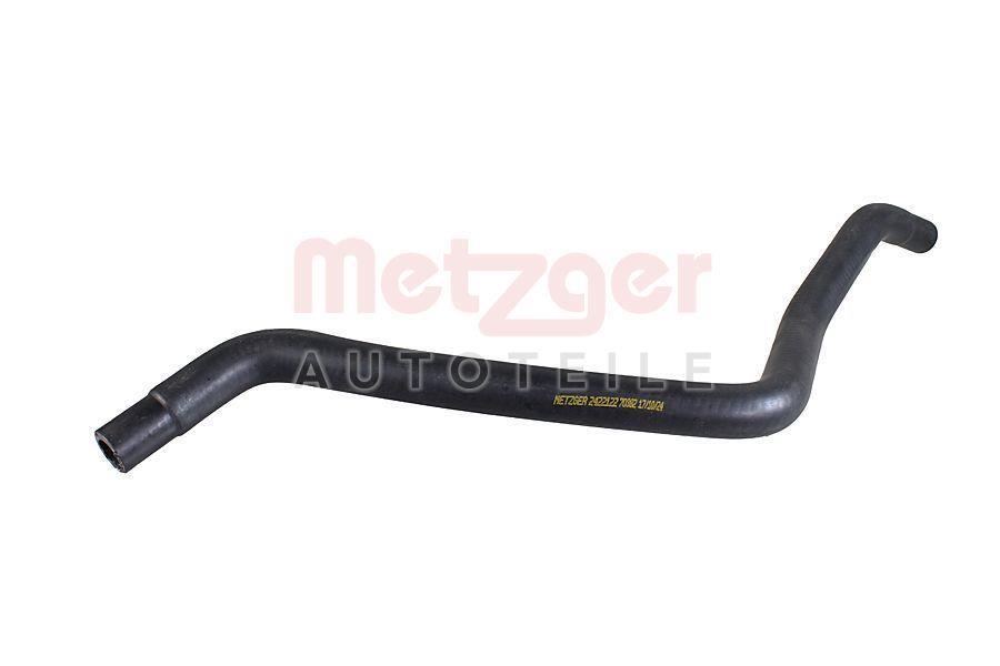 Tube d'écoulement du réservoir de liquide de refroidissement METZGER ref. 2422122