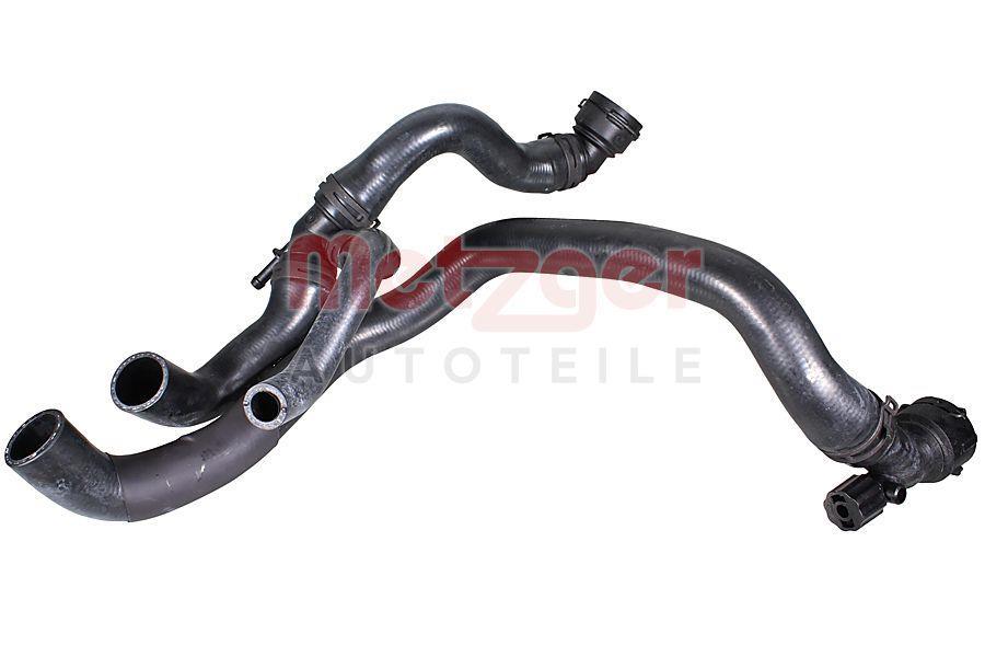 Durite de radiateur (Durite de refroidissement) METZGER 2422182