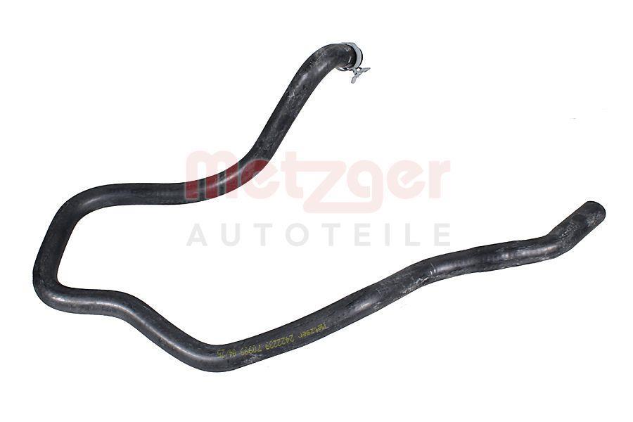 Tube d'écoulement du réservoir de liquide de refroidissement METZGER ref. 2422239