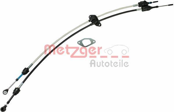 Câble de boîte de vitesse manuelle (Câble de changement de vitesse) METZGER 3150072