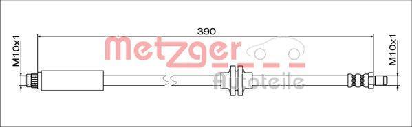 Flexível de travão METZGER ref. 4111627