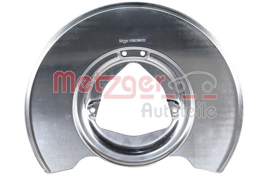 Déflecteur, disque de frein METZGER ref. 6115563