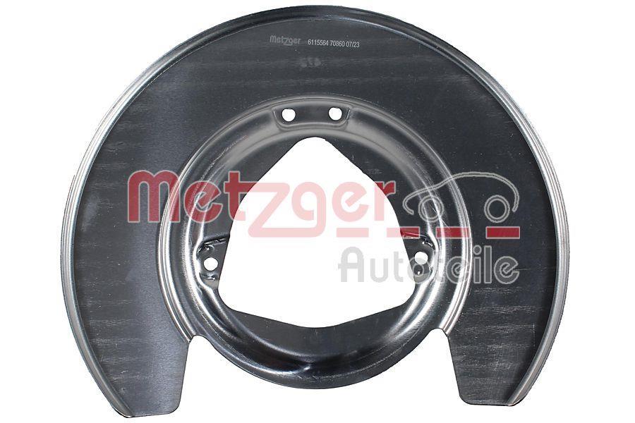 Déflecteur, disque de frein METZGER ref. 6115564