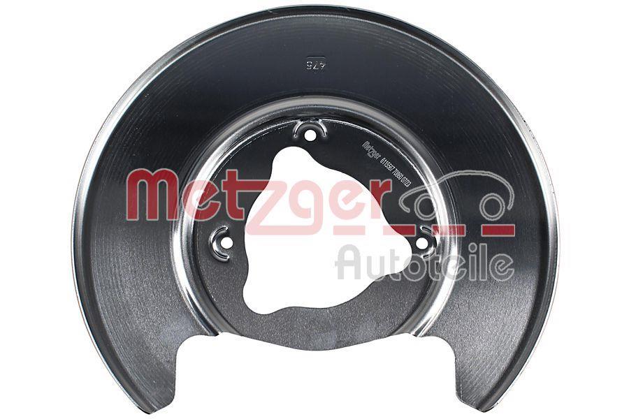 Déflecteur, disque de frein METZGER ref. 6115567
