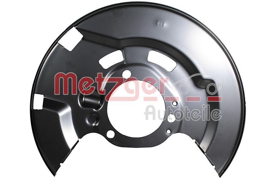 Déflecteur, disque de frein METZGER 6115585