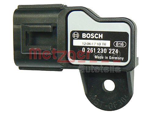 Sensor, presión de sobrealimentación METZGER ref. 0906059