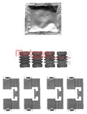 Kit acessórios de pastilhas de travão METZGER ref. 109-1818