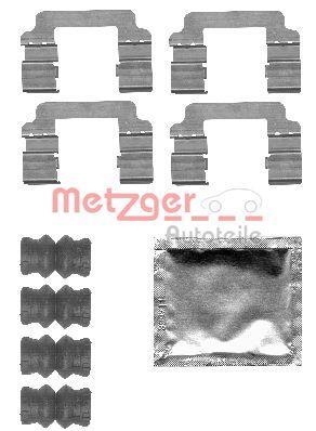 Kit d'accessoires pour plaquette de frein à disque METZGER ref. 109-1830
