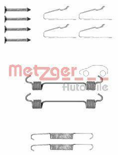 Kit d'accessoires pour mâchoire de frein à tambour METZGER ref. 105-0808