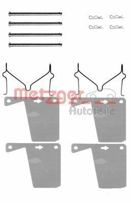Kit acessórios de pastilhas de travão METZGER ref. 109-0960