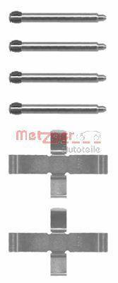 Kit d'accessoires pour plaquette de frein à disque METZGER ref. 109-1046