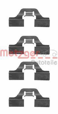Kit d'accessoires pour plaquette de frein à disque METZGER ref. 109-1211