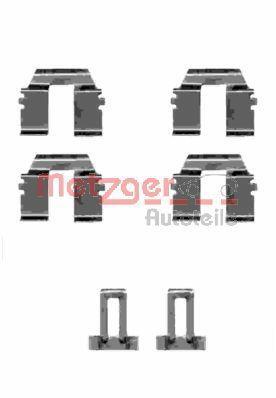 Kit acessórios de pastilhas de travão METZGER ref. 109-1233