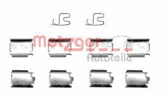 Kit d'accessoires pour plaquette de frein à disque METZGER ref. 109-1246