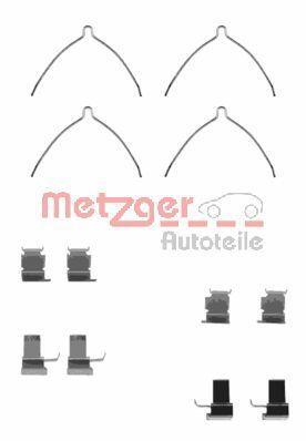 Kit acessórios de pastilhas de travão METZGER ref. 109-1261