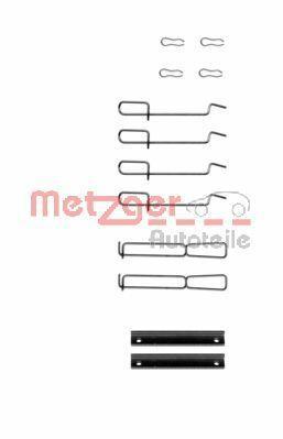Kit d'accessoires pour plaquette de frein à disque METZGER ref. 109-1265