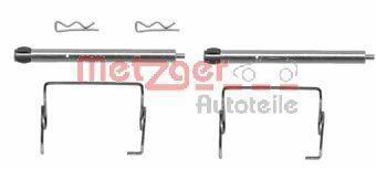 Kit d'accessoires pour plaquette de frein à disque METZGER ref. 109-1267