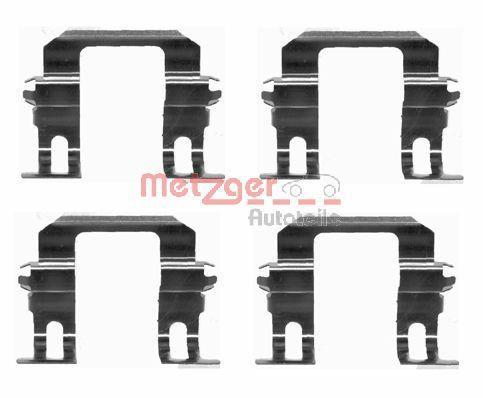 Kit d'accessoires pour plaquette de frein à disque METZGER ref. 109-1275
