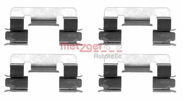 Kit acessórios de pastilhas de travão METZGER ref. 109-1293
