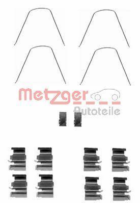 Kit acessórios de pastilhas de travão METZGER ref. 109-1651