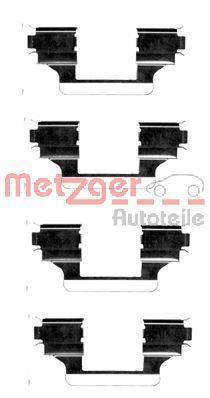 Kit acessórios de pastilhas de travão METZGER ref. 109-1656