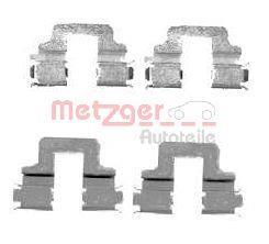 Kit d'accessoires pour plaquette de frein à disque METZGER ref. 109-1731