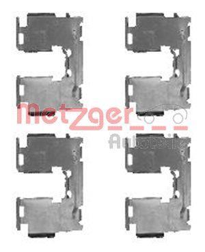 Kit d'accessoires pour plaquette de frein à disque METZGER ref. 109-1760