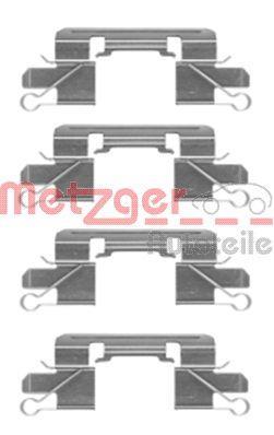 Kit acessórios de pastilhas de travão METZGER ref. 109-1769