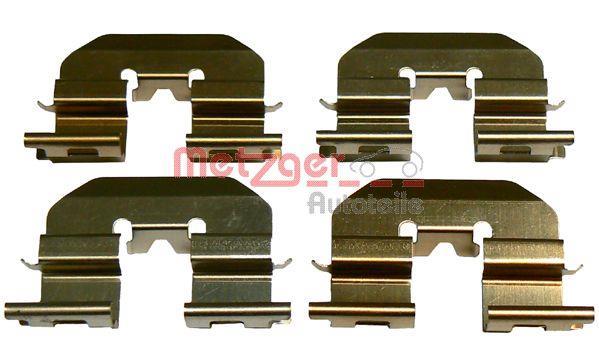 Kit d'accessoires pour plaquette de frein à disque METZGER ref. 109-1780