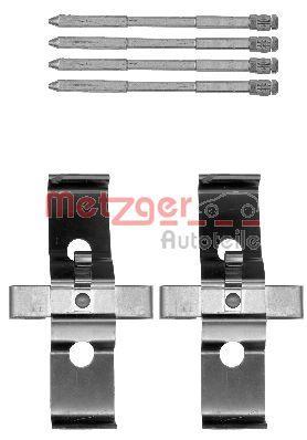 Kit d'accessoires pour plaquette de frein à disque METZGER ref. 109-1796